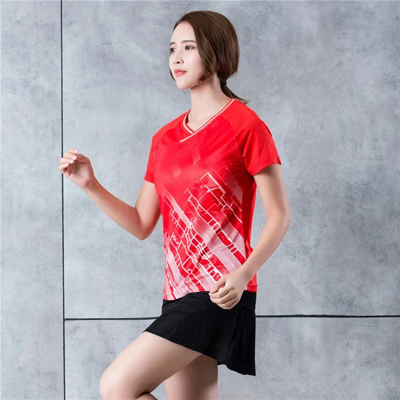 Sports Clothes Short Sleeve Long Sleeve T Shirt Men Women Tennis Badminton Table tennis Jerseys Uniform