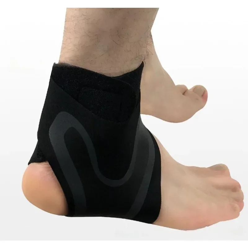 

Sport Ankle Stabilizer Brace Compression Ankle Support Tendon Pain Relief Strap Foot Sprain Injury Wraps sleeve kinesiology tape