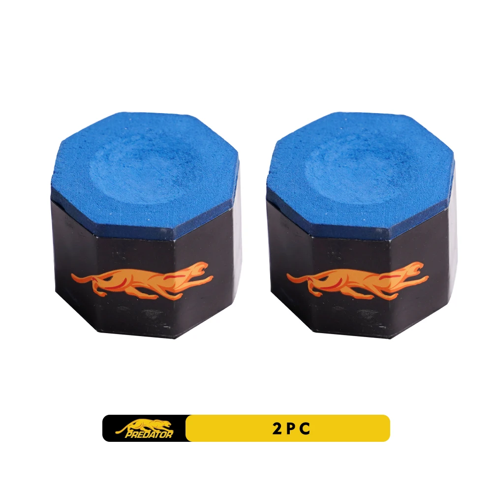 Billard-Kreide, Predator 1080 Pure, Blau, 5er Pack