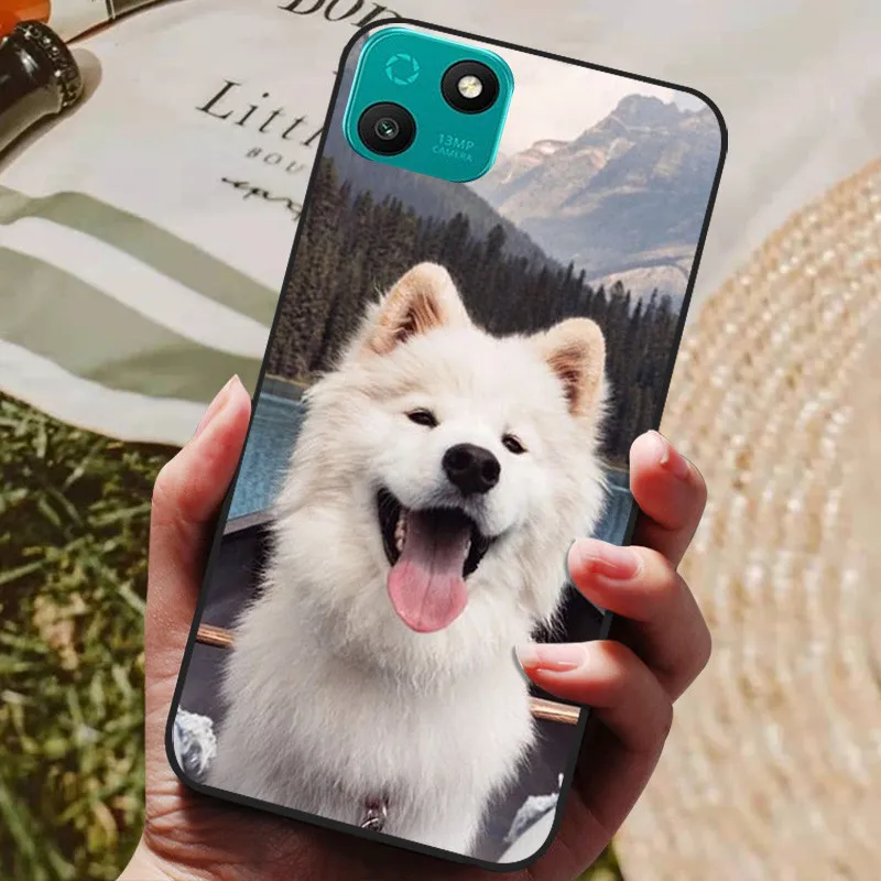 Shockproof Black Silicone TPU Phone Case Cover