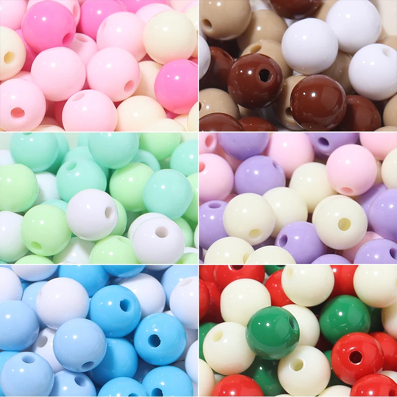 Perline Per Bracciali Fai Da Te 500 Perline Distanziali Acriliche Quadrate 6x6 Mm - Perline Alfabeto, Per Bracciali, Collane, Fai Da Te Perline Acrilico