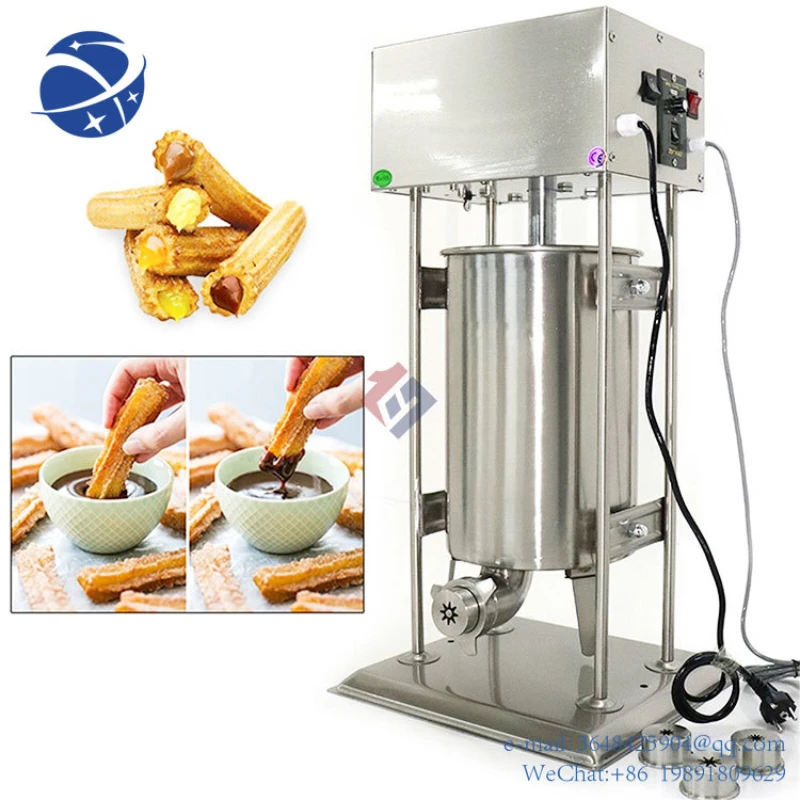

YYHC Commercial 15 Liters automatic Spanish churros filler machine and fryer for sale