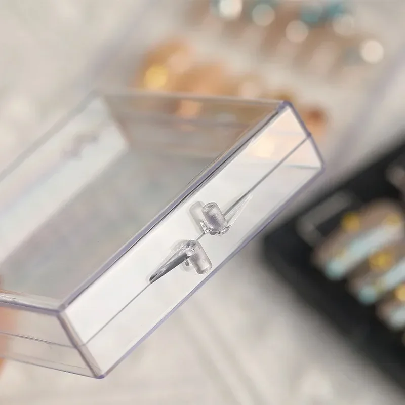 ネイルチップディスプレイ用収納ボックス,プレス付きネイル