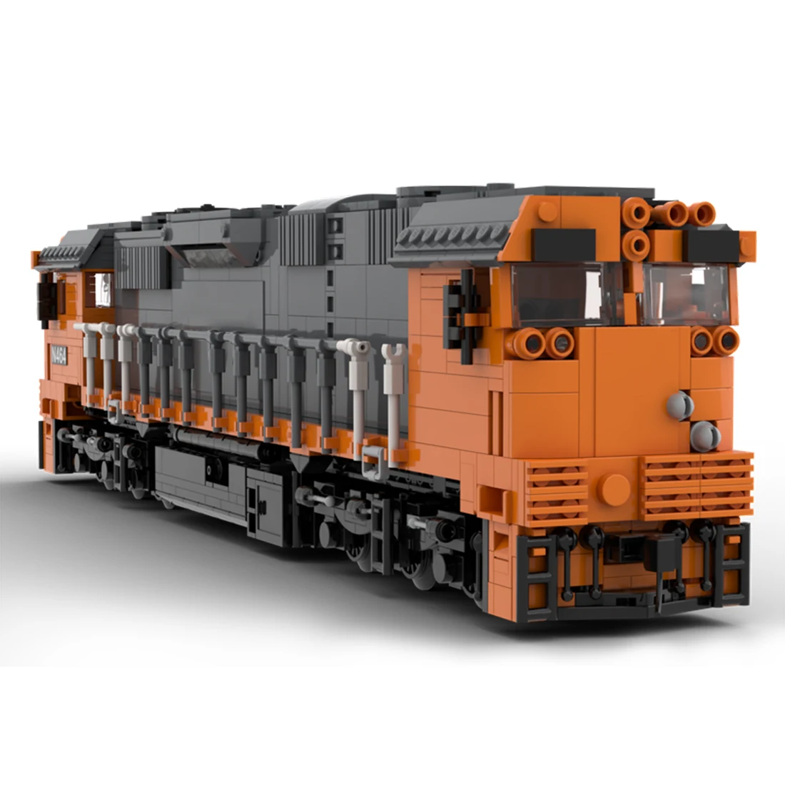 

Authorized MOC-94812 Orange N Class Retro 2016parts City Trains Building Blocks Vehicle MOC Set - By Yellow.LXF
