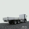 1/14 Simulation truck 6X4 flatbed truck RC Remote control metal transporter modified LESU model 2