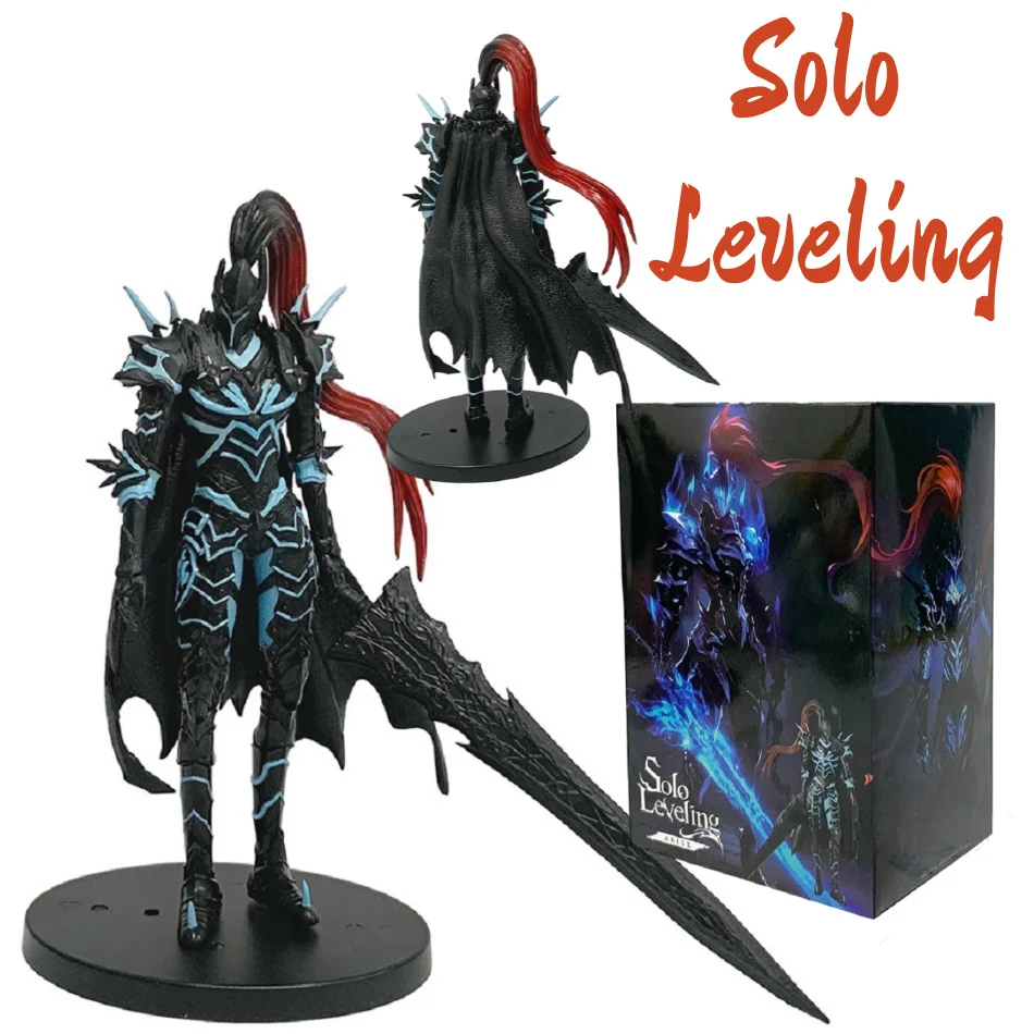 21cm Solo Leveling Anime Figure Knight commander Yeagley Berserker Anime Peripheral PVC Model Collection Figurine Doll Toys Gift