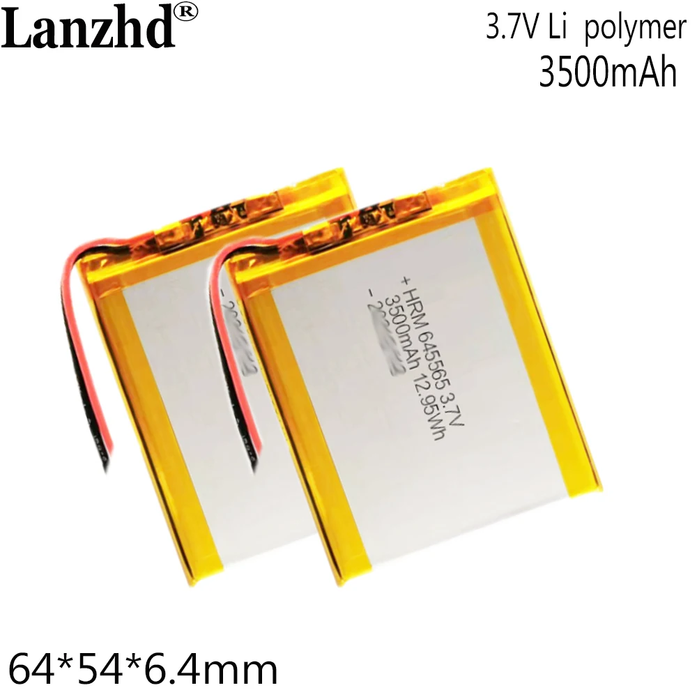りーぬ 645464 Polymer Lithium Battery 3.7V 3.8V 3500mAh For