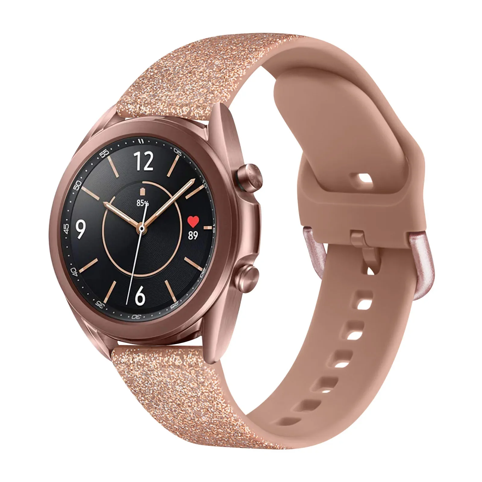 Silicone Smartwatch Strap - Soft Bracelet Wristband for Enhanced Comfort