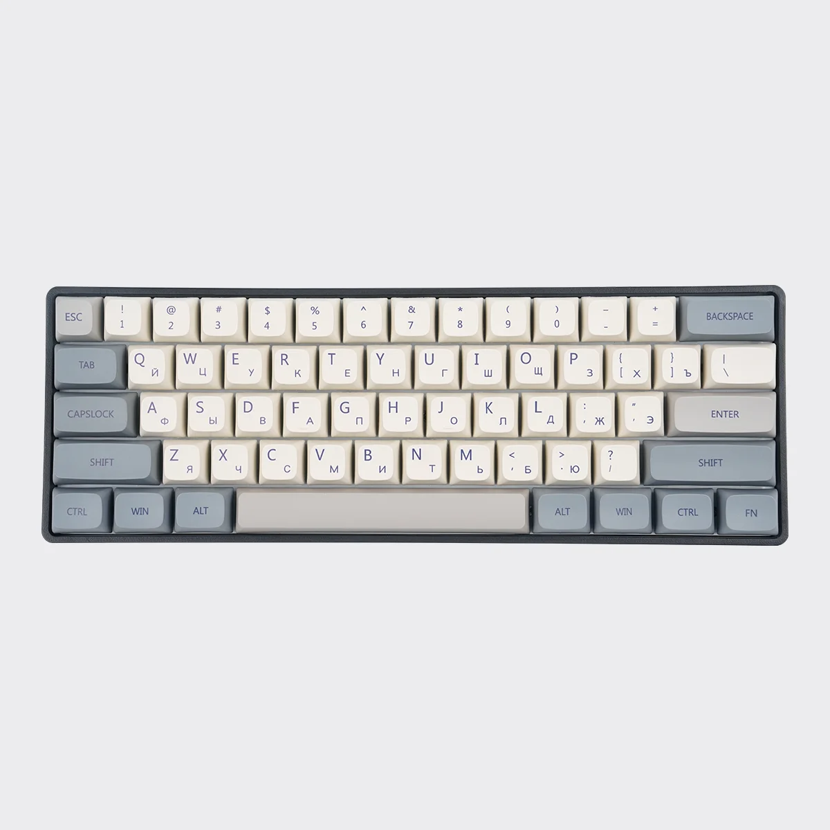 

MATHEW TECH MK61 60% Wireless RGB Gaming Keyboard 61 Keys Compact Mechanical Keyboard Linear Milky Switch for Portable Travel