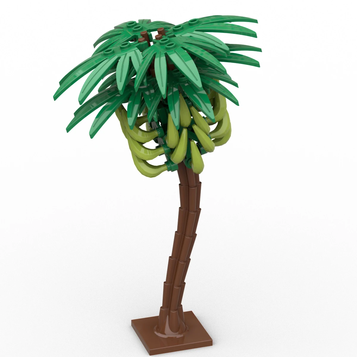 Banana Tree Building Blocks Toys Kids Collection Forest Classic Brick Fruit Souvenir Plant Leaf Leaves AliExpress
