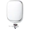 TAILI Acrylic Makeup Mirror Bath Shaving Pocket Travel Makeup Mirror Women Hand Mirror Bathroom Face Shave Shower Accessories 6