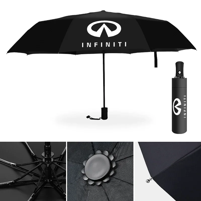 Car Folding Umbrella Automatic Sunshade Accessories For Infiniti ESQ J Ex Fx G I J M Q Qx Q60 Q30 Q40 Q50 Q45 Q70 QX70 QX80
