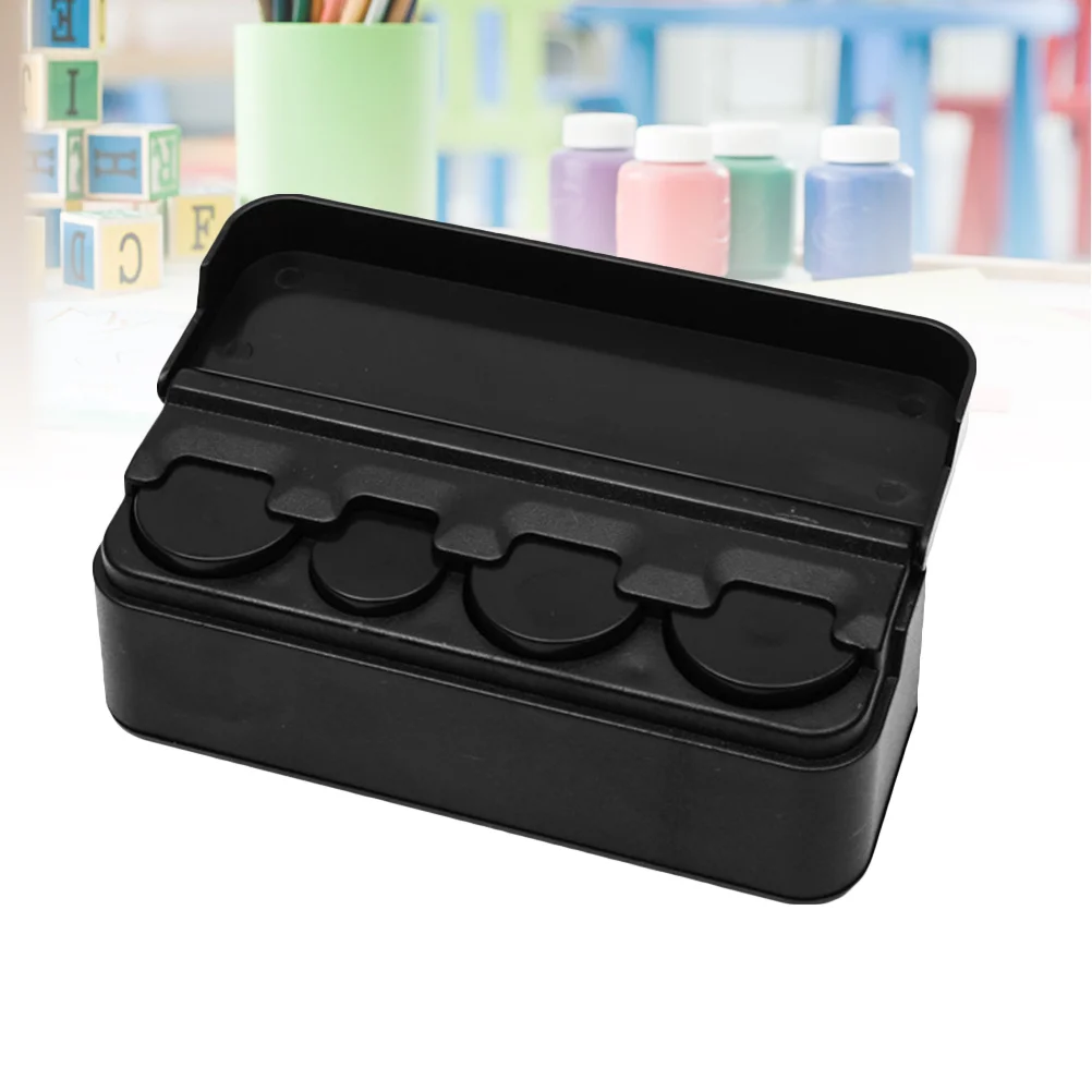 

Plastic On-board Coin Box Euro Coin Dispenser Storage Coins Purse Wallet Holders Storage Box (Black)