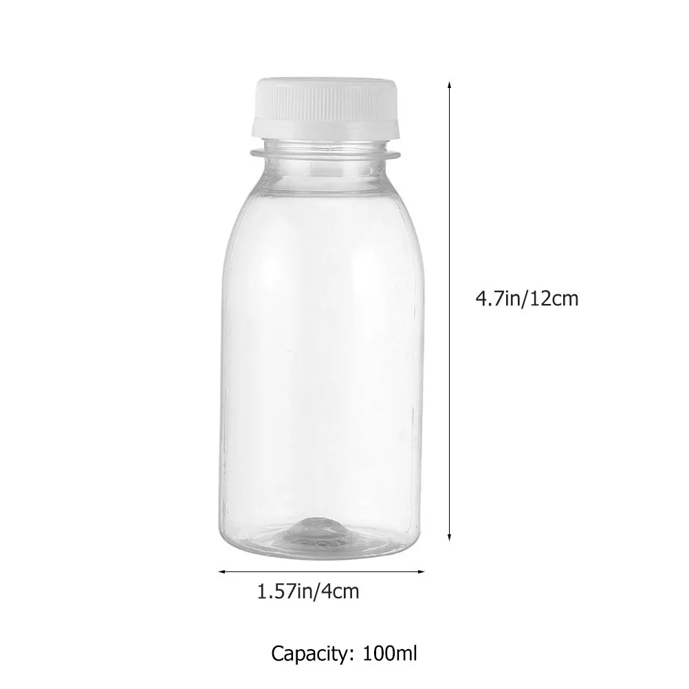 Plastic Water Bottle 6pcs 100ml Milk Juice Bottles plastic water bottle,water bottle