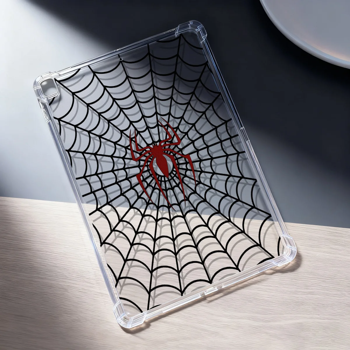 Spider-Man Web Trend Crystal Clear Tablet Case - Cool Trendy Style Protection
