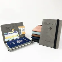 크로스 보더 핫스팟 RFID 여권 가방, 여행 지갑, 다기능, SIM 카드 ID 가방, 가죽 케이스, 여권 홀더