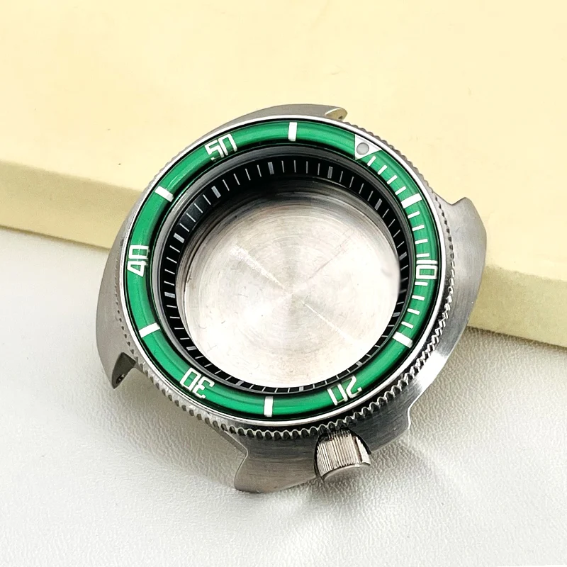 Sea Turtle Abalone Replacement Watch Case with Sapphire Glass