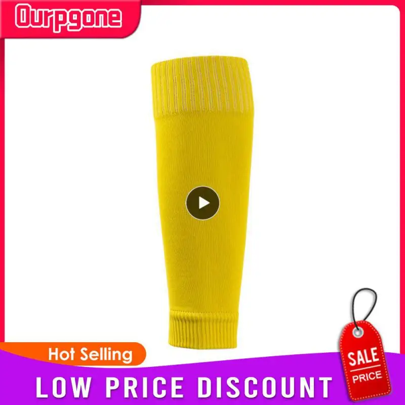 

1PCS 52.00g Childrens Calf Protection Socks Refused To Slide Down Football Socks Sports Socks Long Knee Polyester Football Calf