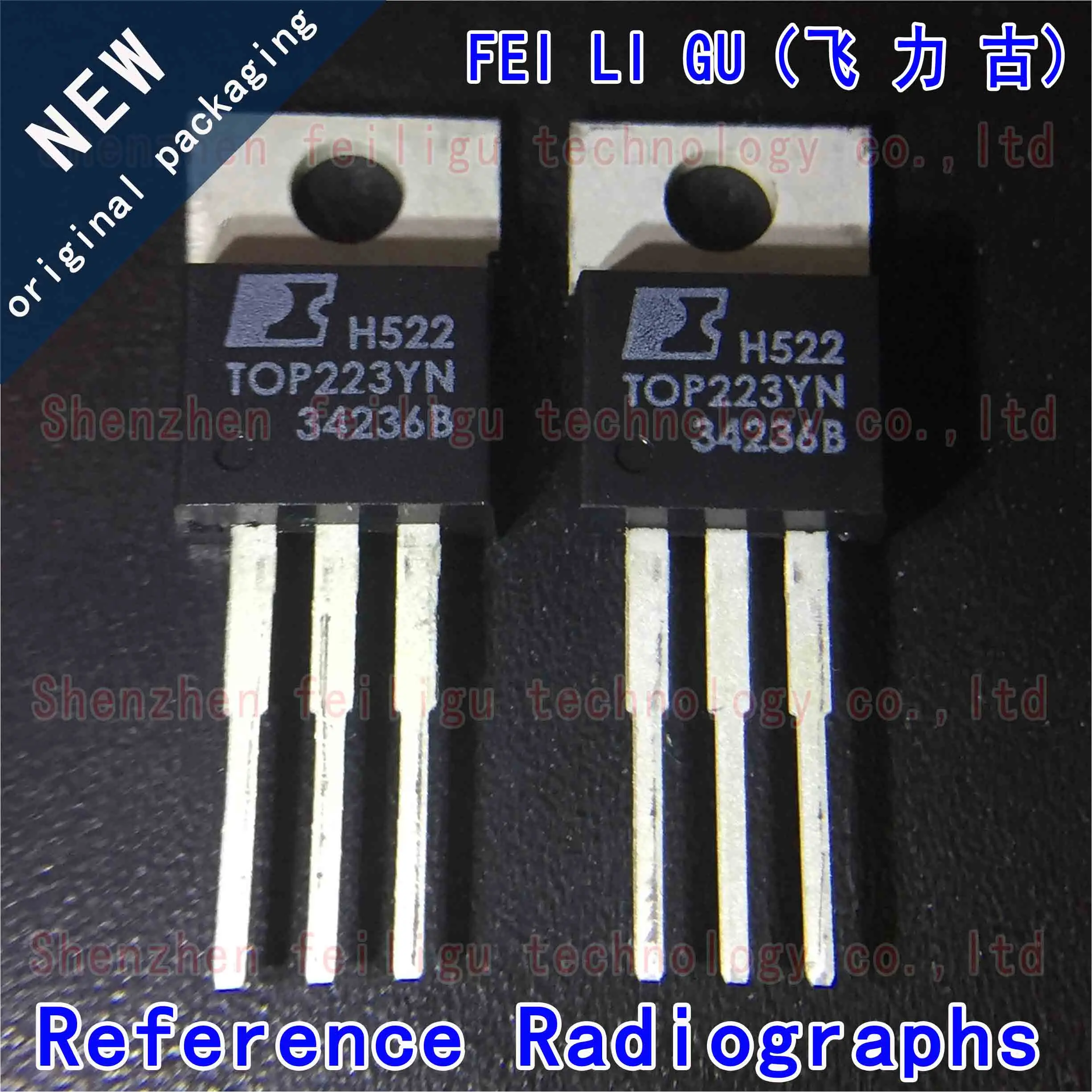 1~30PCS 100% New original TOP223YN TOP223 package:TO-220 plug AC-DC controller voltage regulator power management chip new original controller and regulator uc2842adwtr soic 16