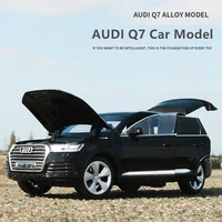1:32 AUDI Q7 SUV Alloy Car Model Simulation Diecasts Metal Vehicles Car Model High Simulation Sound and Light Childrens Toy Gift 2