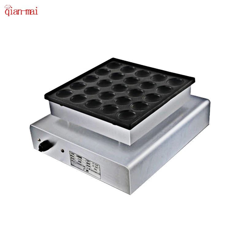 Commercial Electric 25 Holes Round Cake Baking Muffin Machine Mini Pancake Maker Waffle Maker Machine