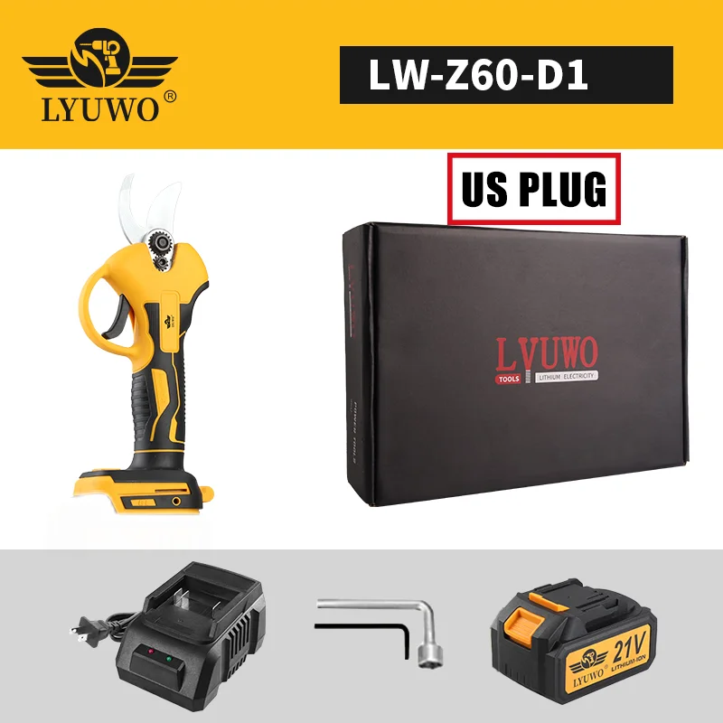 ماكينة تشذيب لاسلكية قابلة لإعادة الشحن من LYUWO،...