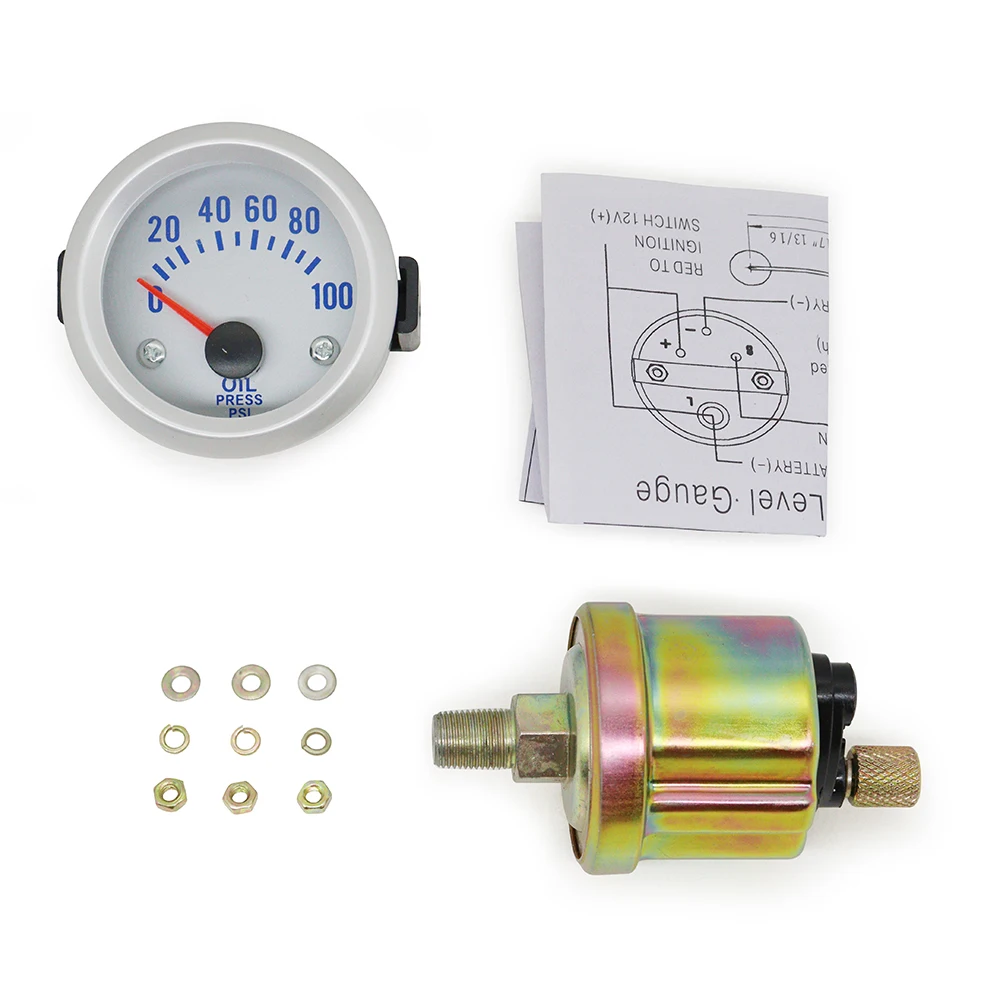 Oil Pressure Gauge fittings