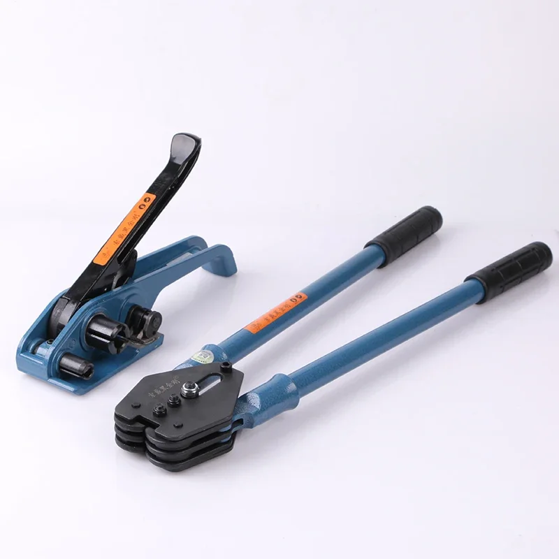 Banding Packaging Pallet Strapping Kit Poly Tensioner Tool with Plastic Steel Buckle 0.5/1/2KG and PET Packing Tape 4.5/10/20KG