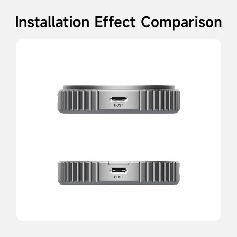 Heatsink Accessories Hagibis Heatsink Heat Dissipation Fins Cover Desktop Stand Magsafe Double Sided Magnetic Only Accessories for MC100/MC100 Pro