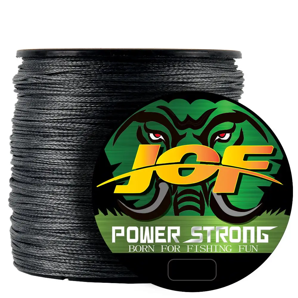 JOF New 8 Strands Fishing Line 300M 500M Japanese Multifilament 100% PE Durable Wire Carp Super Strong Woven Thread Tackle 4