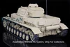 1/16 Heng Long Plastic German IV F Static Tank Model 3858 without Gearbox Radio Toys Gift 2