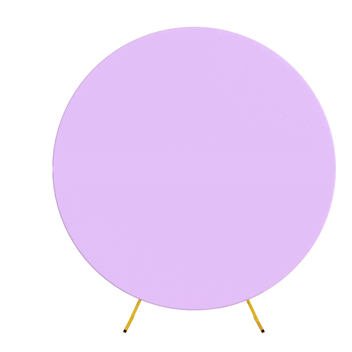 Elegant Round Backdrop Cover for Events – Versatile Elastic Photo Background Decor (Without Stand)