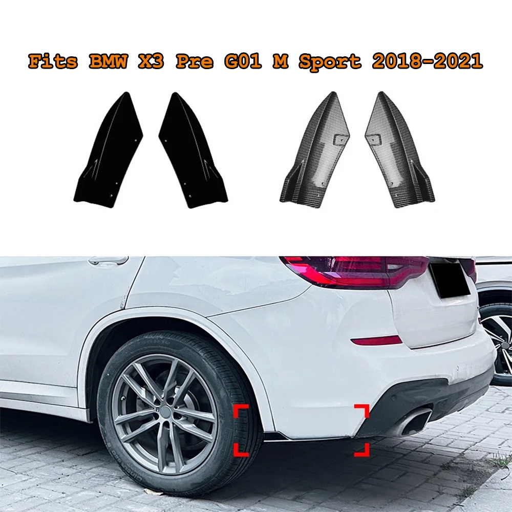 

Car Spoiler Sticker Cars Exterior Modification Accessories For BMW X3 Pre G01 M Sport 2018 2019 2020 2021