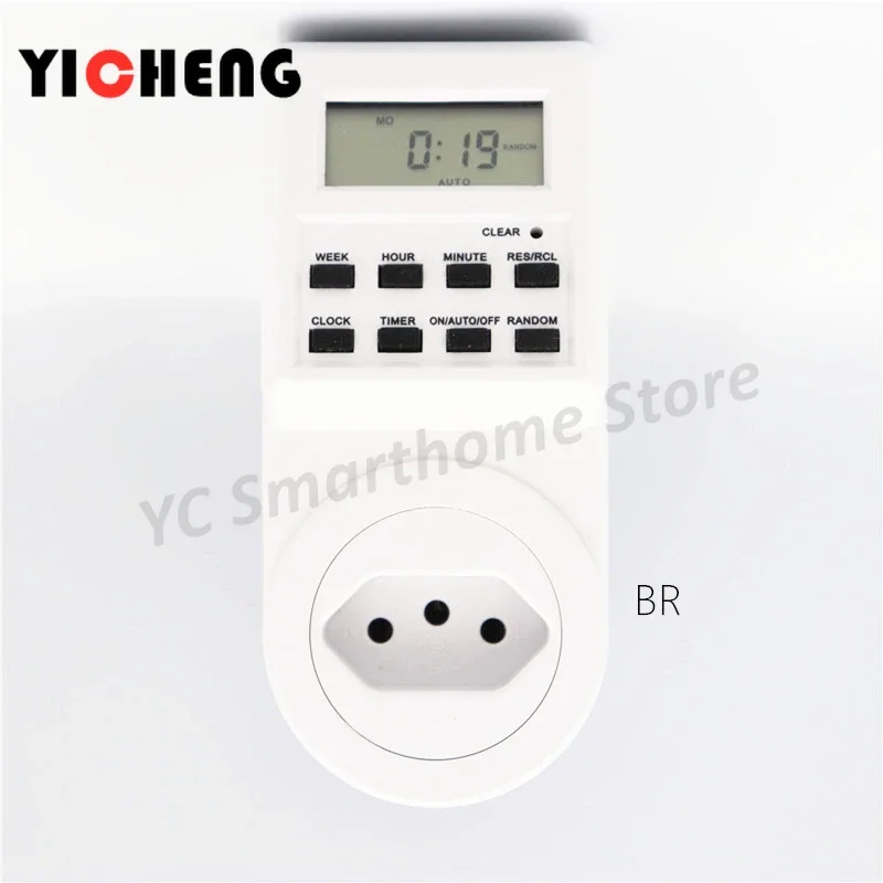 Timer Switch for timer switch digital timer programmable timer switch time switch EU US UK small screen electronic wall electric digital BR FR AU