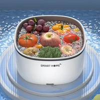 Electric Vegetable And Fruit Washing Machine Food Ultrasonic Washing Bucket Large Capacity Food Grains Purifie Home-appliance 1