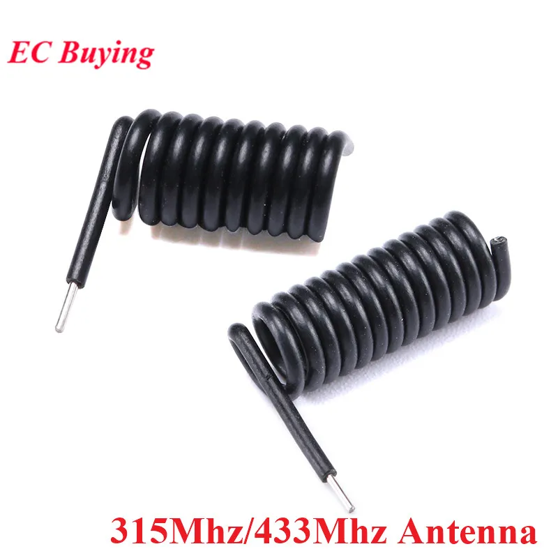 10 Pz/Lotto 433 Mhz 315 Mhz Antenna Per Modulo Ricevitore Rf 315 Mhz 433 Mhz Per Telecomandi Wireless