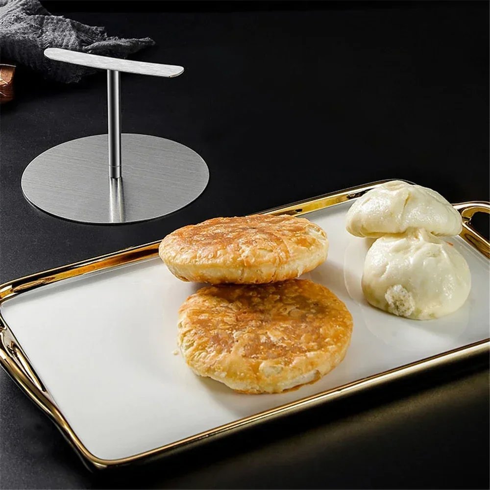 Kitchen Tool Stainless Steel Round Tortilla Press with Handle for Household Hand Pressure Pie Crust Cookie Pastry Kitchen Tools tortilla press