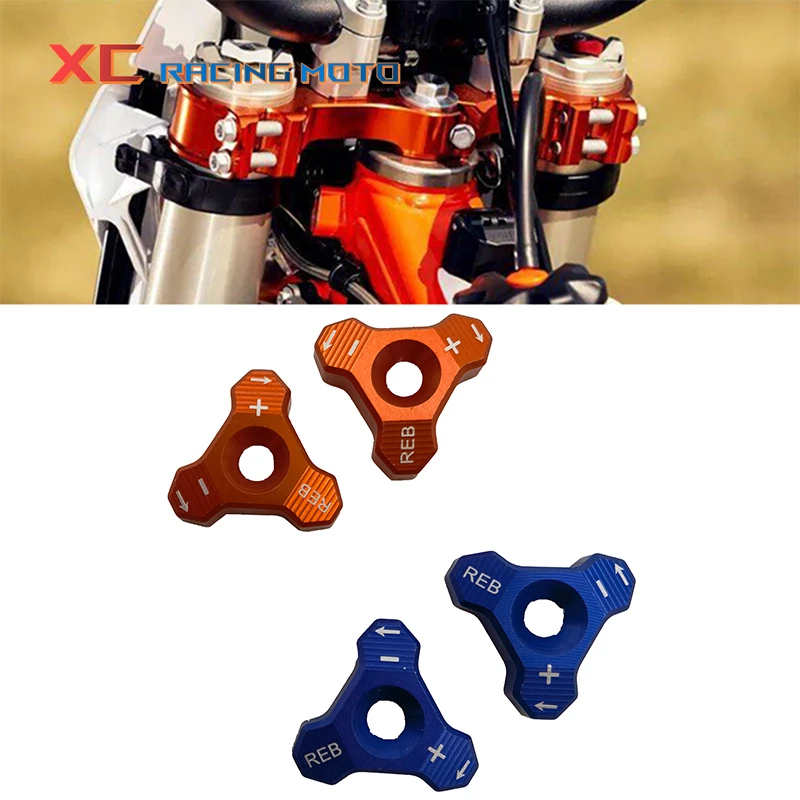 

48mm Front Shock Absorber Fork Knob Adjuster Bolt For KTM 200 250 350 450 500 EXC EXCF SX SXF XC XCW XCFW XCW 690 ENDURO SMC