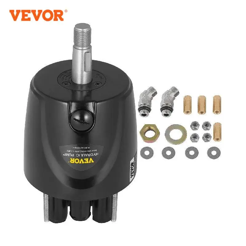 VEVOR Outboard Hydraulic Steering Pump for Engines Till 150 HP Front Mount Helm 1.4 cu. in. for Fishing Marine Boat Accessories 1 piece boat motor parts 65w 48511 00 hook steering marine accessories for yamaha outboard engine 65w 48511