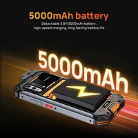 UNIWA W999 ATEX Waterproof Smartphones Walkie Talkie Helio G99 Octa Core 8GB+128GB 6.3Inch FHD 5000mAh Andriod Mobile Phone NFC - Image 5