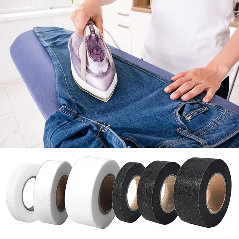 thumbnail image 2 of Hem Tape No Sew No Iron BetterJonny Iron-On Hem Tape - 4 Pack (15mm X 70yd) No-Sew Fabric Adhesive For Clothing Iron On Hemming Tape 2 of 11