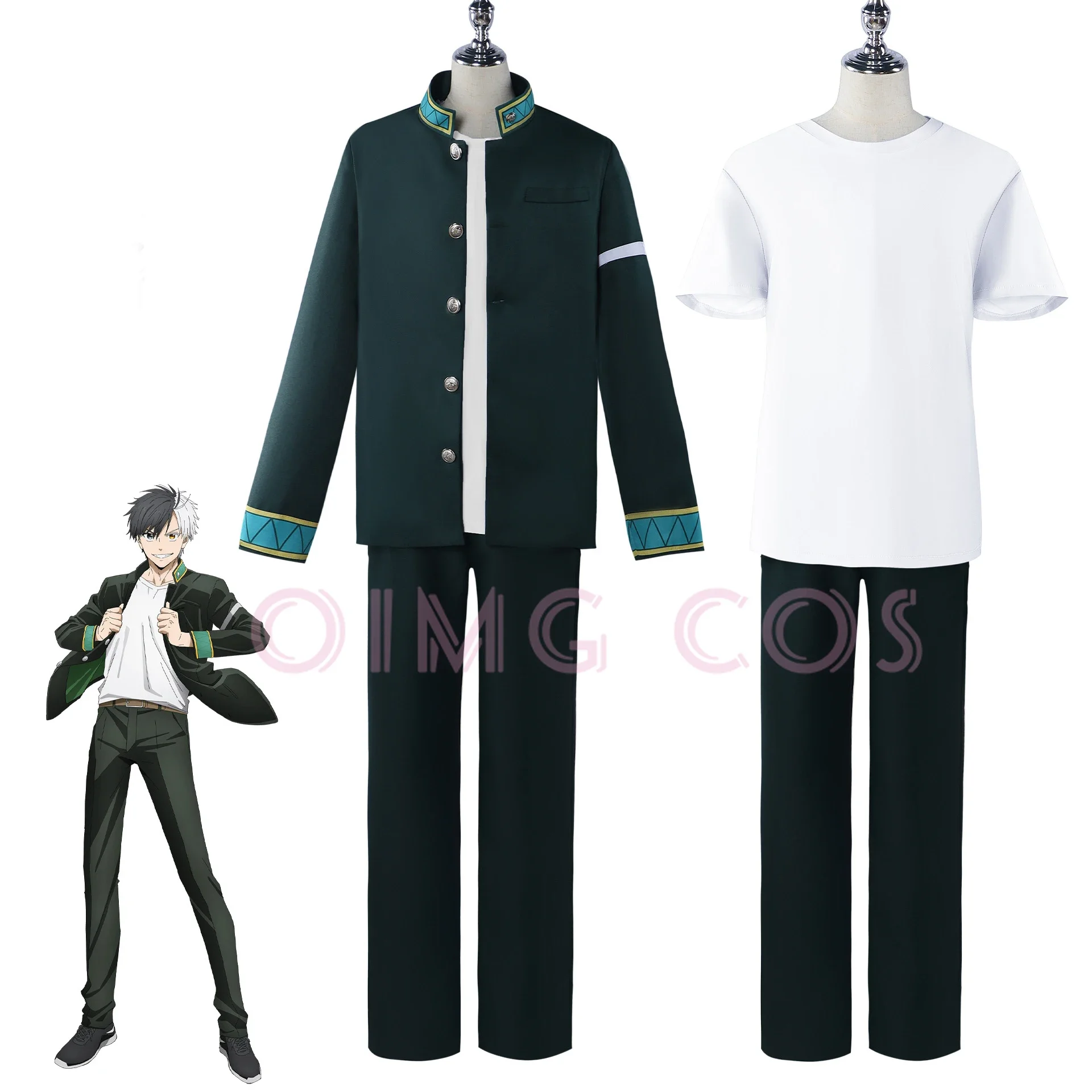 Cosplay Costume WIND BREAKER Uniform Wig Anime Halloween