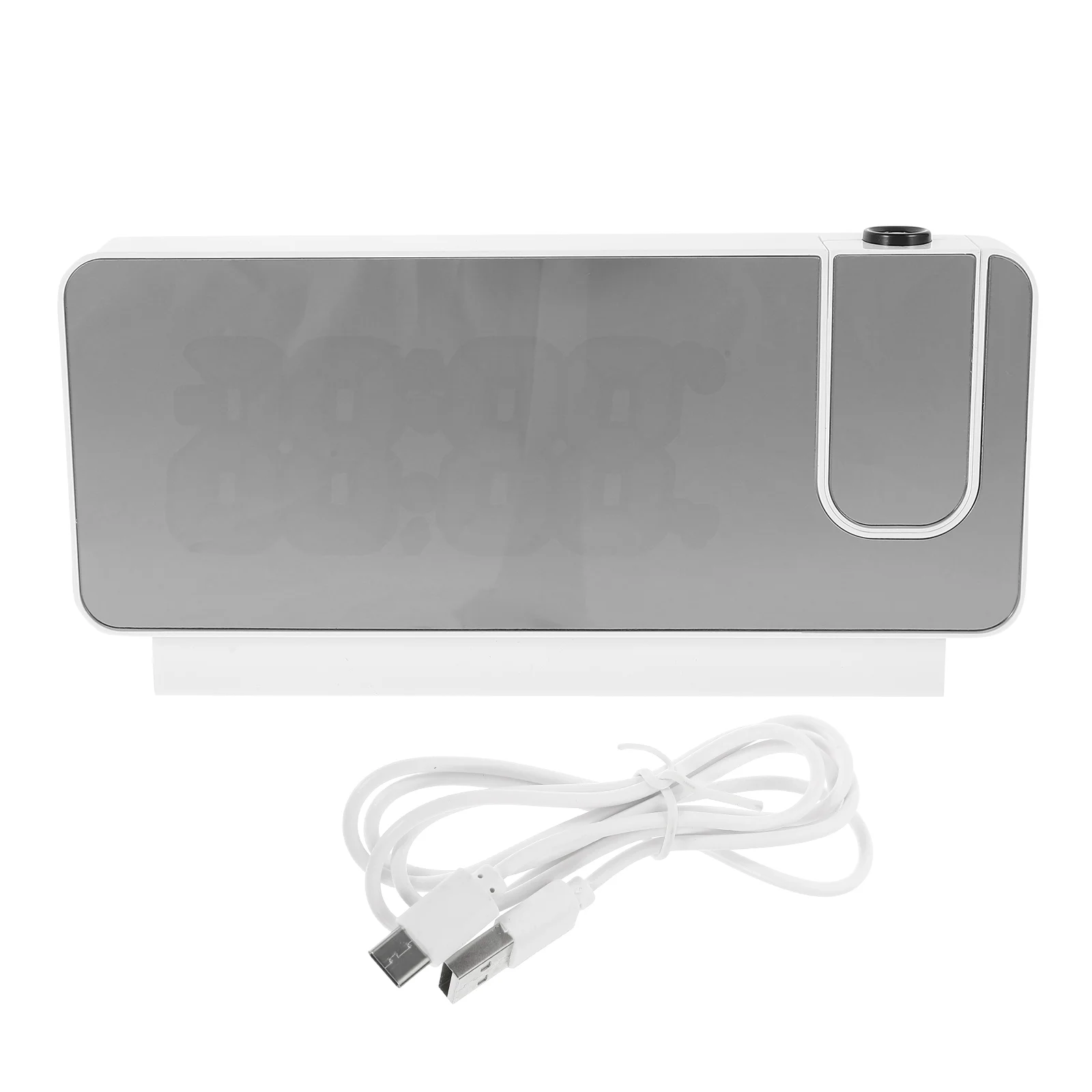 

LED Electronic Clock Dormitory Alarm Indoor Desktop Projection Home Abs Student