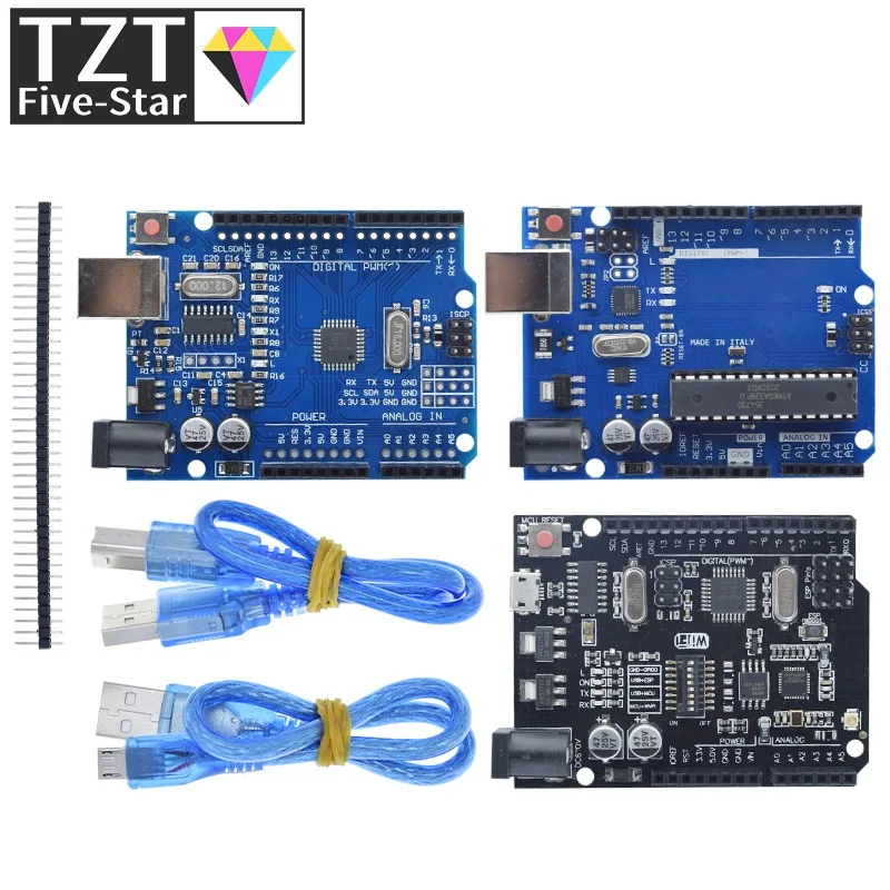 TZTUNO R3 Offizielle Box ATMEGA16U2 / TZTUNO R3+WiFi R3 MEGA328P CH340G Für Arduino TZTUNO R3 Entwicklungsboard WeMos ESP8266