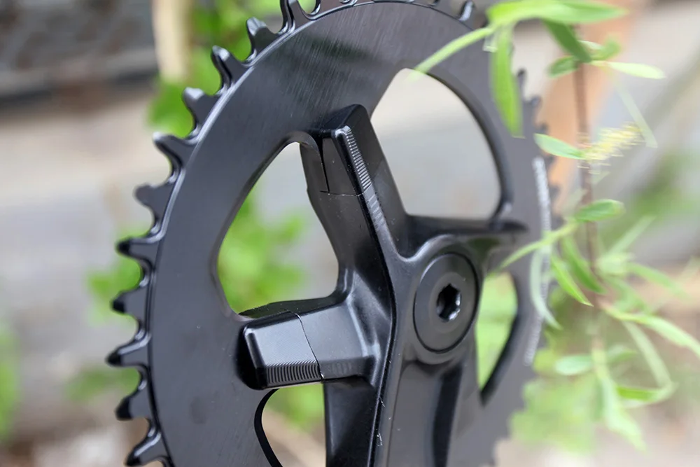 Stone Circle Einzelkettenblatt BCD107 107 mm schmale breite Zähne für RIVAL Rennrad Kettenblatt Kettenblatt Fahrradteile – Detail 8
