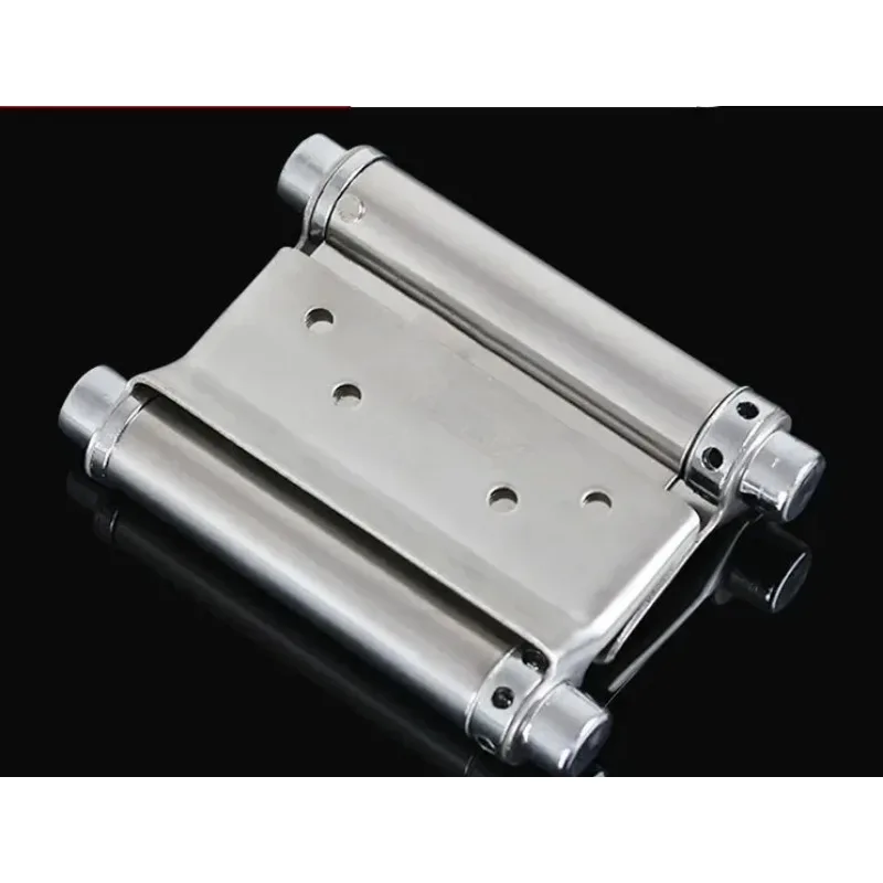 2Pcs 3 Inch Double Door Hinge Cabinet Drawer Butt Hinge Door Swing Stainless Steel Hinges With Screws Hand Tools Hardwar stainless steel hinges door hinges