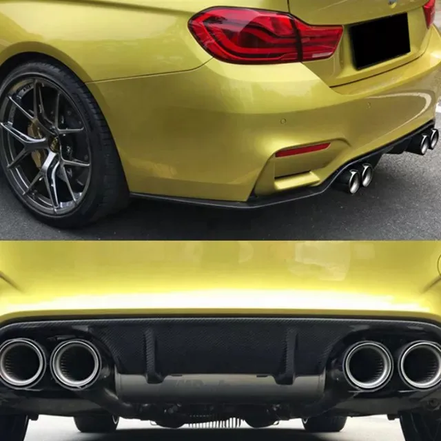 

Glossy Carbon Fiber Black Exhaust Tip For BMW F87 M2 F80 M3 F82 F83 M4