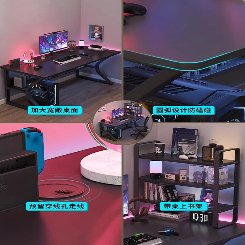Desk Electric Gaming Pc Laptop Table Bed Knife Computer Nightstand Folding Transformer Mini Foldable Small Workbench Ufficio Lit