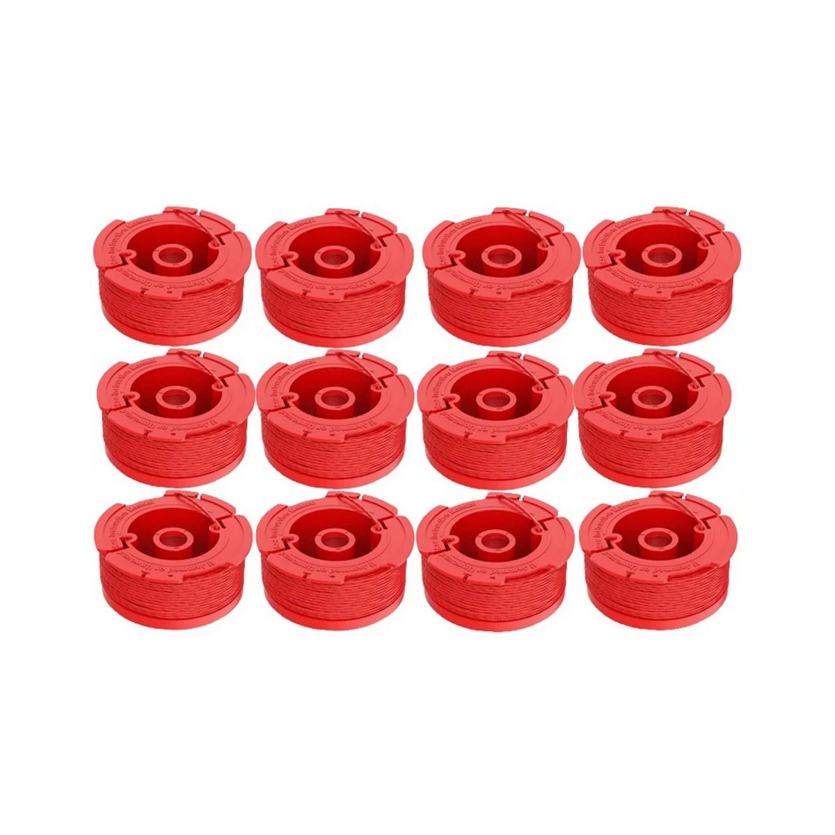 

12-Pack CMZST080/CMZST120SC Spool Nylon Trimmer Head Mowing Line for Mowers
