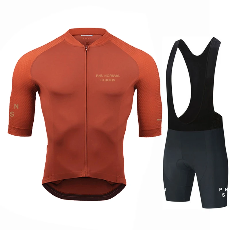 Pns Summer Team Bicycle Clothing Men New Road Bike Wear Racing Clothes Breathable Cycling Jersey Set Ropa Ciclismo Maillot